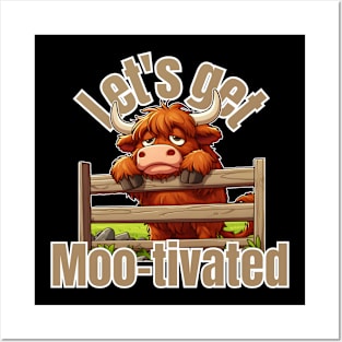 Lets get mootivated Posters and Art